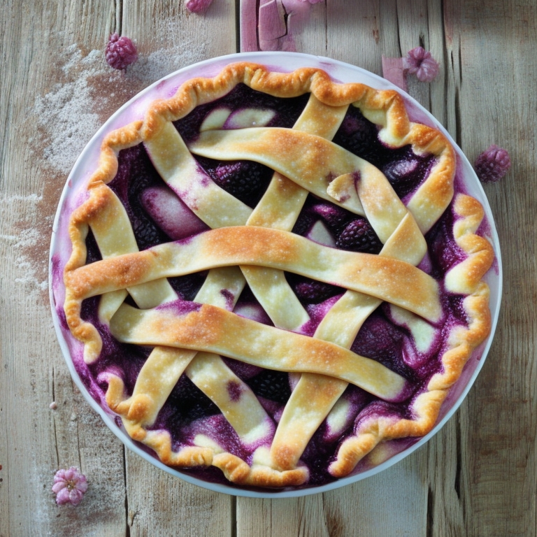 How to make Blackberry and Apple Pie